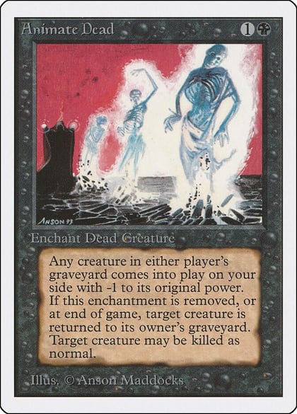 Animate Dead, Unlimited Edition #8975