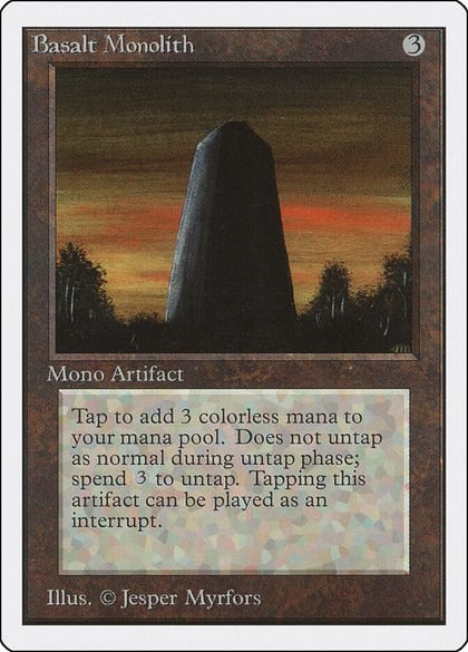 Basalt Monolith, Unlimited Edition #8983