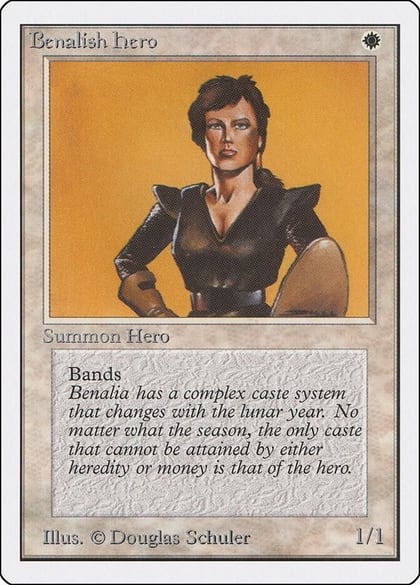 Benalish Hero, Unlimited Edition #8985