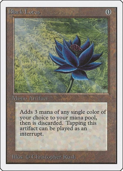 Black Lotus, Unlimited Edition #8989