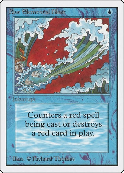 Blue Elemental Blast, Unlimited Edition #8994