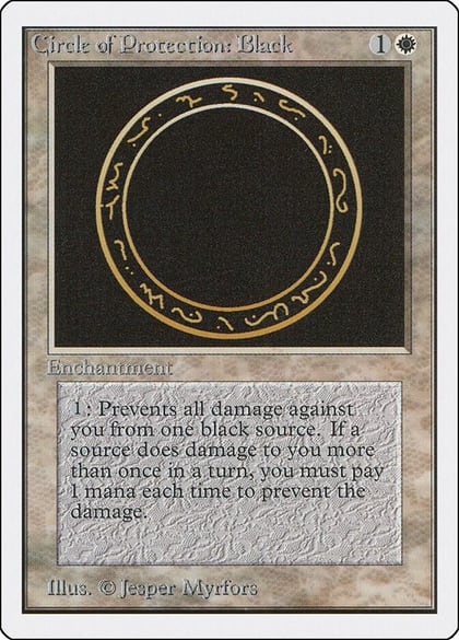 Circle of Protection: Black, Unlimited Edition #9005