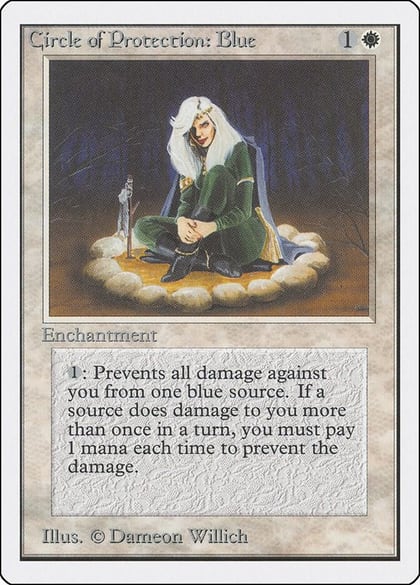 Circle of Protection: Blue, Unlimited Edition #9006