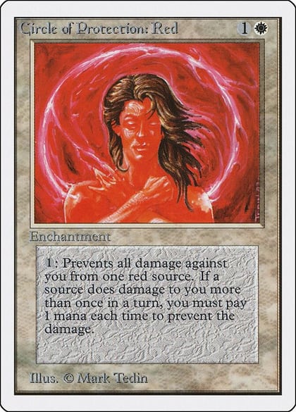 Circle of Protection: Red, Unlimited Edition #9008