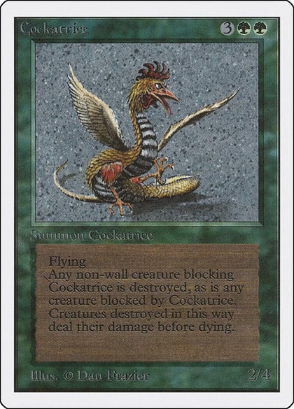 Cockatrice, Unlimited Edition #9012