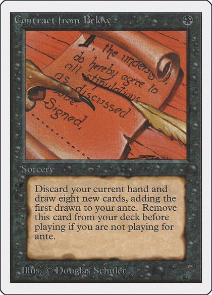Contract from Below, Unlimited Edition #9015