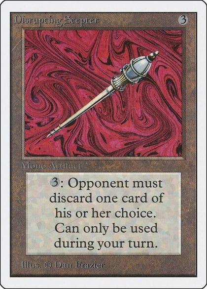 Disrupting Scepter, Unlimited Edition #9038