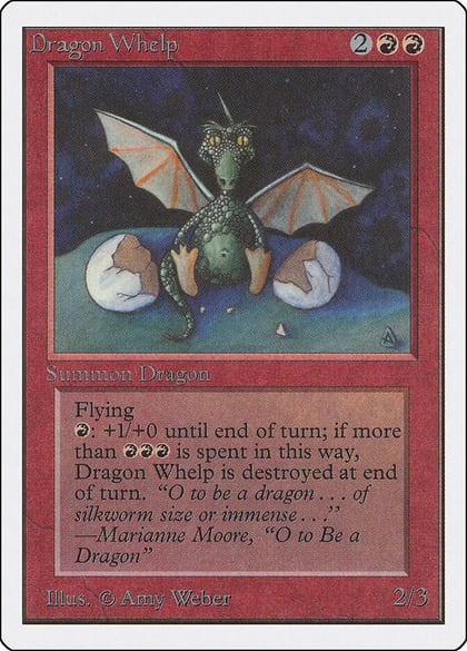 Dragon Whelp, Unlimited Edition #9039