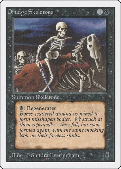 Drudge Skeletons, Unlimited Edition #9042