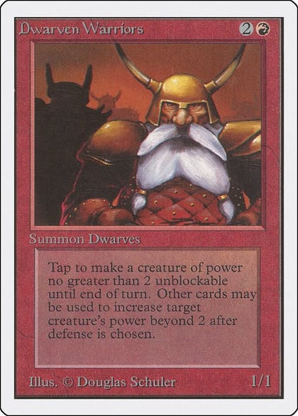 Dwarven Warriors, Unlimited Edition #9044