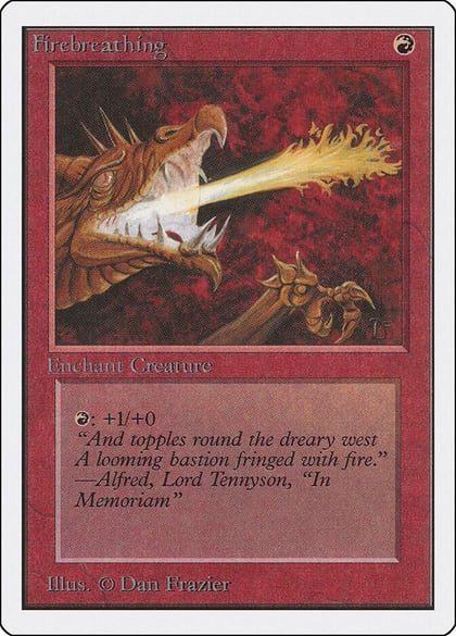 Firebreathing, Unlimited Edition #9057