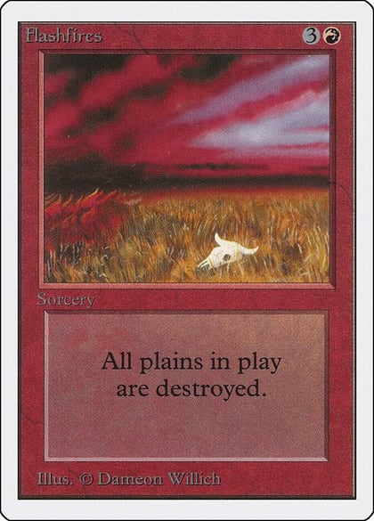Flashfires, Unlimited Edition #9058