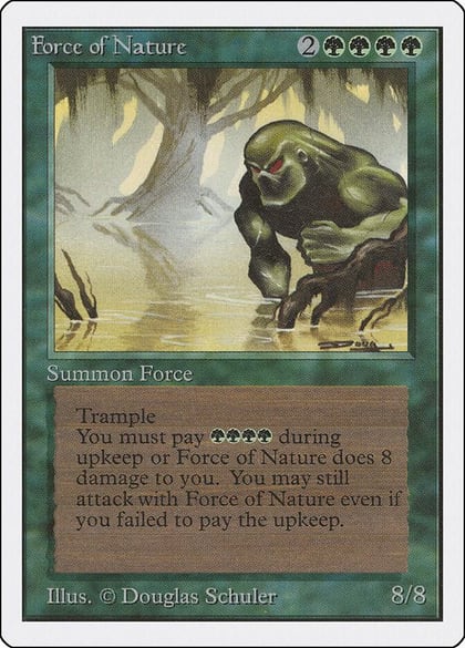 Force of Nature, Unlimited Edition #9061