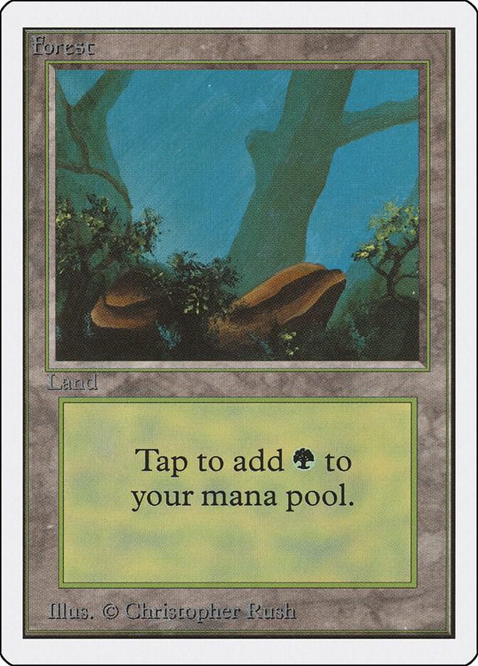 Forest (A), Unlimited Edition #9063