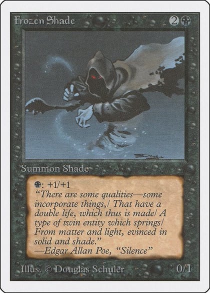 Frozen Shade, Unlimited Edition #9067