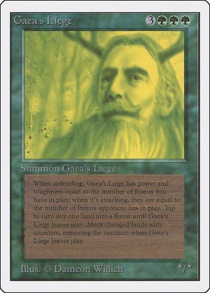 Gaea's Liege, Unlimited Edition #9069