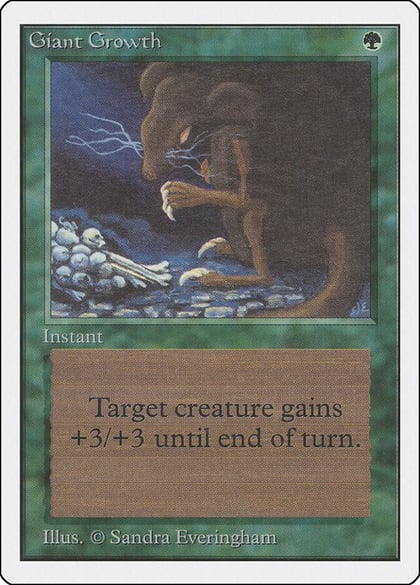 Giant Growth, Unlimited Edition #9071