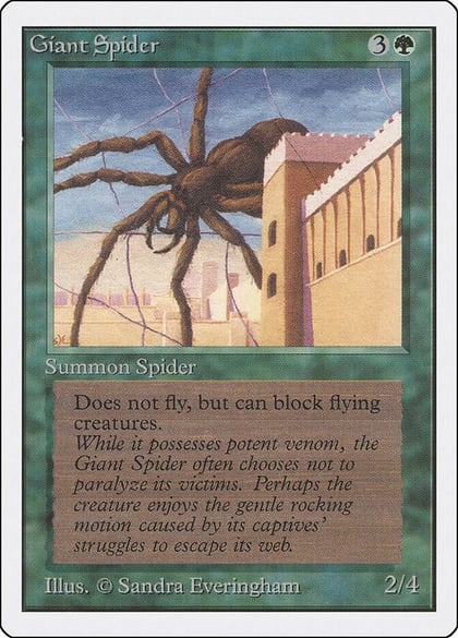 Giant Spider, Unlimited Edition #9072