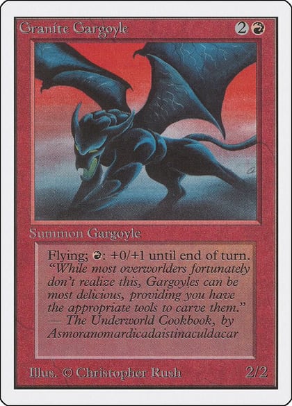 Granite Gargoyle, Unlimited Edition #9077