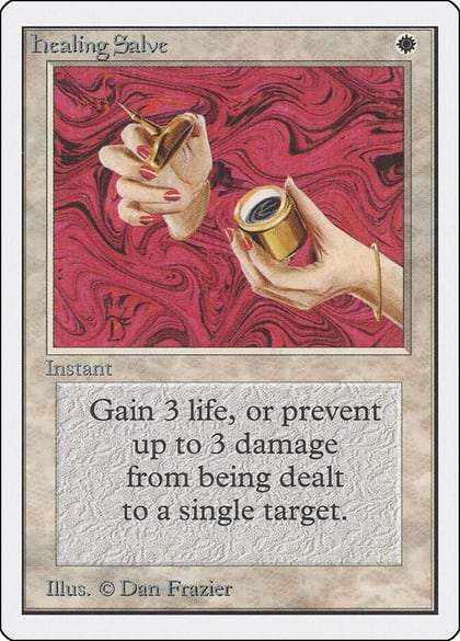 Healing Salve, Unlimited Edition #9082