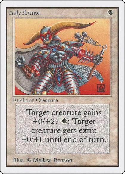 Holy Armor, Unlimited Edition #9085