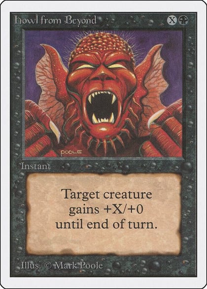 Howl from Beyond, Unlimited Edition #9087