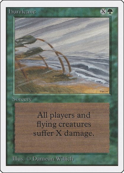 Hurricane, Unlimited Edition #9090