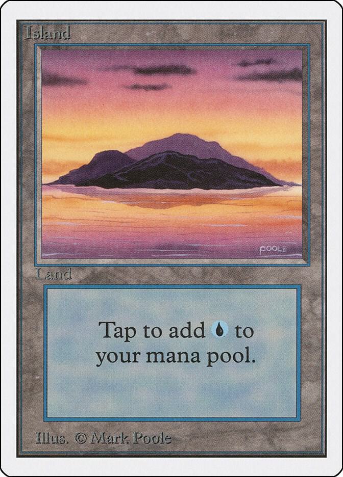 Island (A), Unlimited Edition #9100