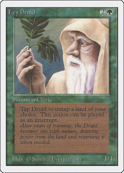 Ley Druid, Unlimited Edition #9115
