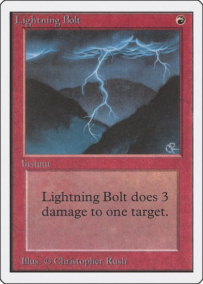 Lightning Bolt, Unlimited Edition #9121