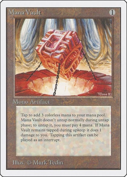 Mana Vault, Unlimited Edition #9133
