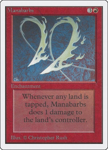 Manabarbs, Unlimited Edition #9134