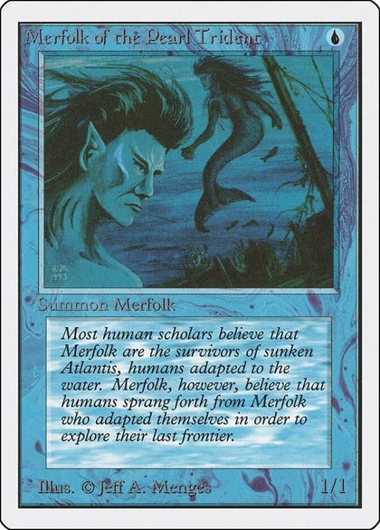 Merfolk of the Pearl Trident, Unlimited Edition #9136