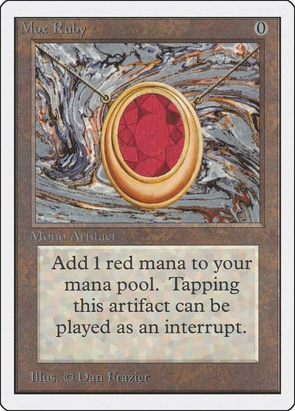 Mox Ruby, Unlimited Edition #9146