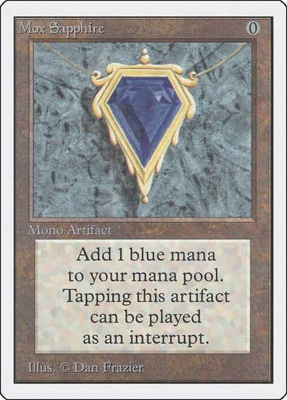 Mox Sapphire, Unlimited Edition #9147