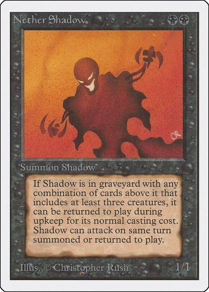 Nether Shadow, Unlimited Edition #9149