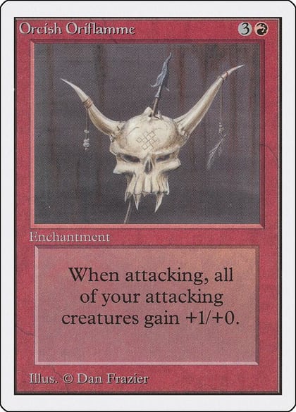 Orcish Oriflamme, Unlimited Edition #9156