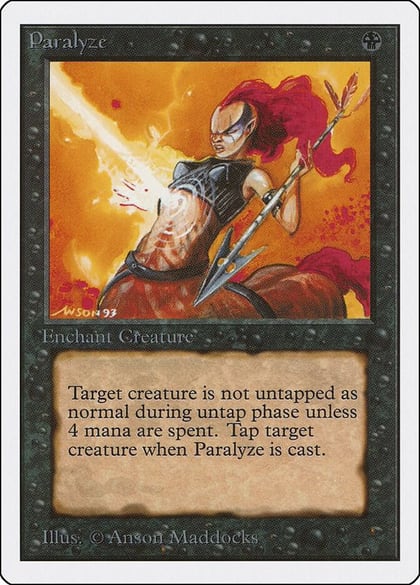 Paralyze, Unlimited Edition #9157