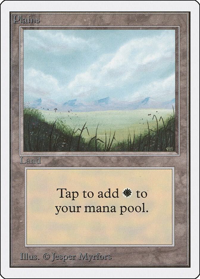 Plains (A), Unlimited Edition #9166