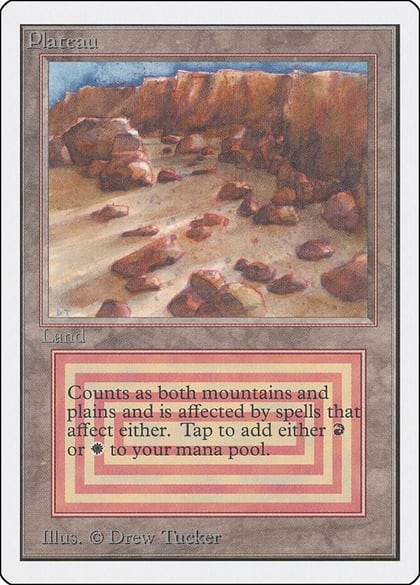 Plateau, Unlimited Edition #9169