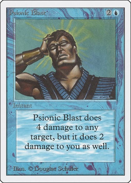 Psionic Blast, Unlimited Edition #9174