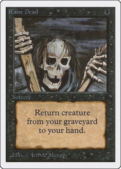 Raise Dead, Unlimited Edition #9178