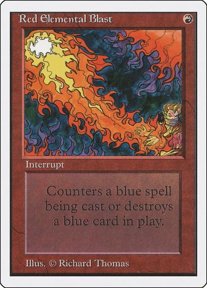 Red Elemental Blast, Unlimited Edition #9179