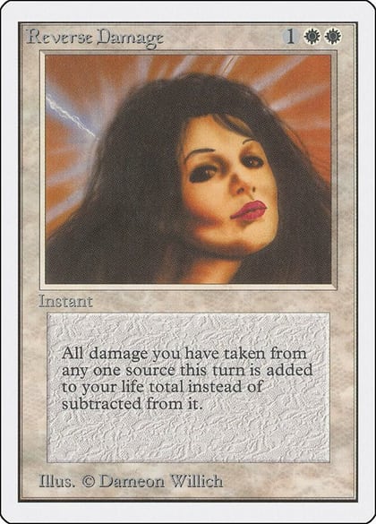 Reverse Damage, Unlimited Edition #9184