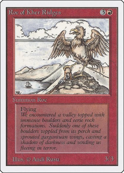 Roc of Kher Ridges, Unlimited Edition #9186