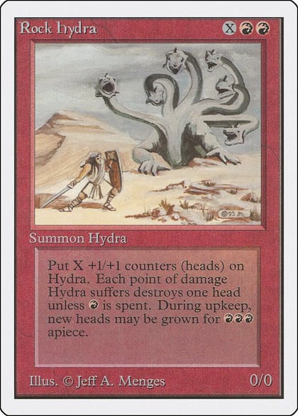 Rock Hydra, Unlimited Edition #9187