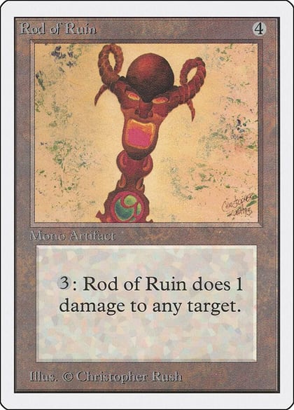 Rod of Ruin, Unlimited Edition #9188