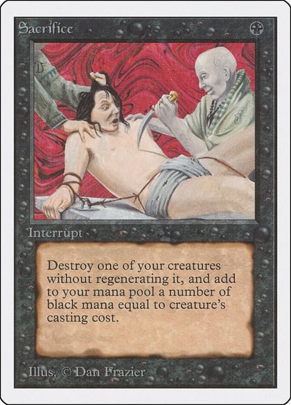 Sacrifice, Unlimited Edition #9190