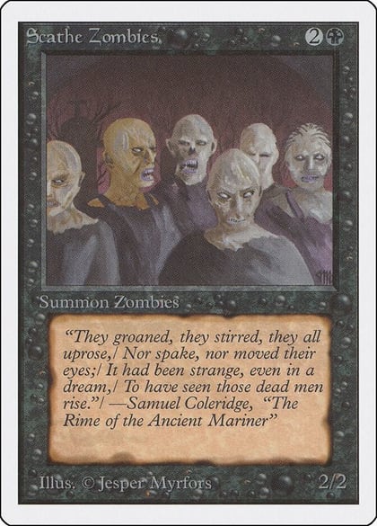 Scathe Zombies, Unlimited Edition #9194