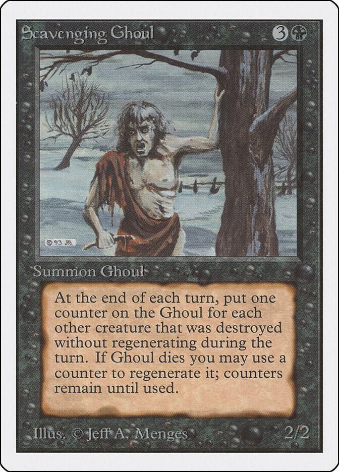 Scavenging Ghoul, Unlimited Edition #9195